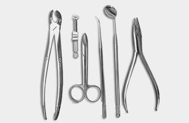 Набор инструментов для диагностики и хирургии в оториноларингологии