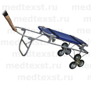 Тележка с носилками ПВХ, со строенными колесами СВУ-20.12